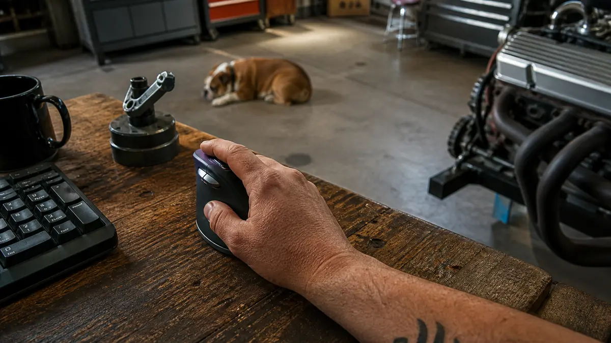 How to Avoid Wrist Pain With a Vertical Mouse
